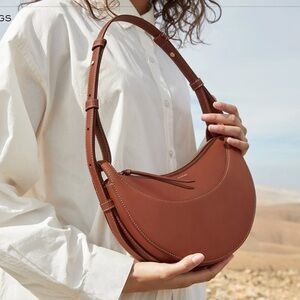 Polene Dix in smooth Cognac